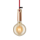 Dizajnové závesné svietidlo Copper