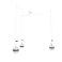 Dizajnové závesné svietidlá ARLI Triple
