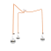 Dizajnové závesné svietidlá ARLI Triple