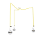 Dizajnové závesné svietidlá ARLI Triple